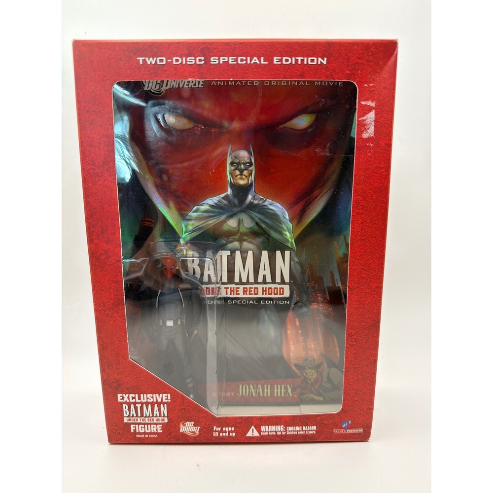 Batman Under The Red Hood DVD 2-Disc Special Edition with Exclusive Figure NEW
